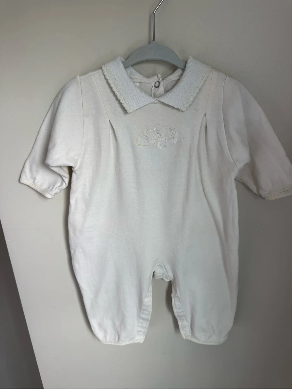 Baby Dior Vintage Footie Size 12-18M
